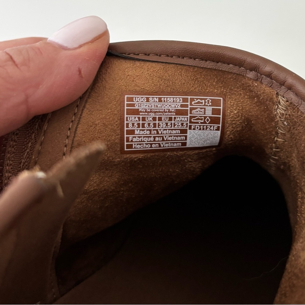 UGG Cityfunc Ultra Mini Water-Resistant Platform Bootie Size 8.5 - Picture 6 of 6